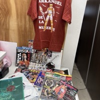 プロレス 雑誌 Tシャツ サイズXL パンフ 色紙 他 まとめ